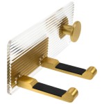 Penyangga Pencukur dengan Organizer Pengering Rambut